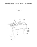 VARIABLE VALVE LIFT APPARATUS THAT IS EQUIPPED WITH SWING ARM diagram and image