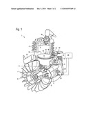 Method for operating a two-stroke engine diagram and image