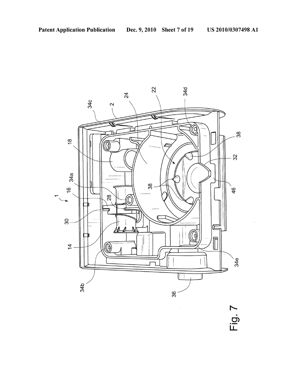 FLOW GENERATOR CHASSIS ASSEMBLY WITH SUSPENSION SEAL - diagram, schematic, and image 08