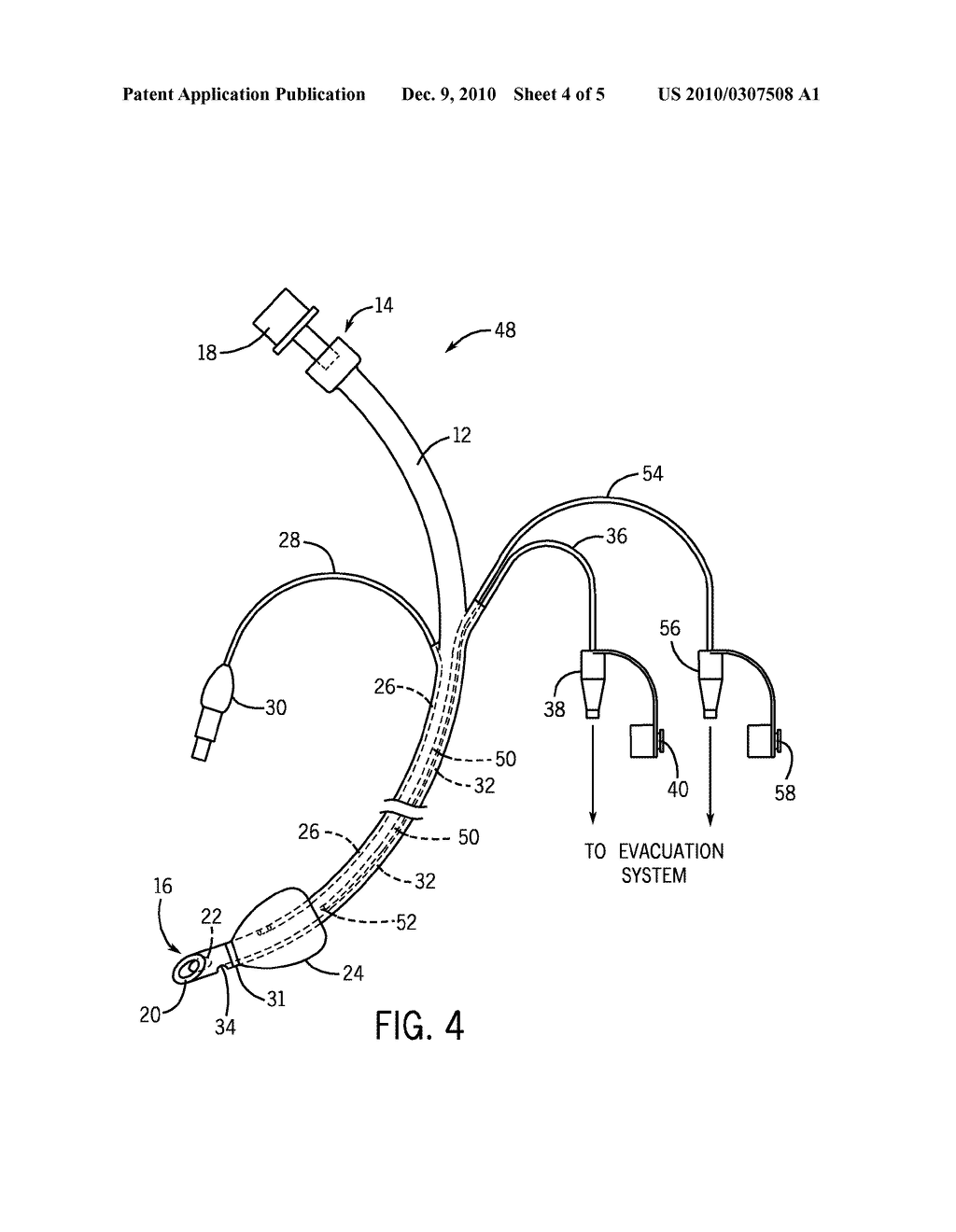 ENDOTRACHEAL TUBE WITH DEDICATED EVACUATION PORT - diagram, schematic, and image 05