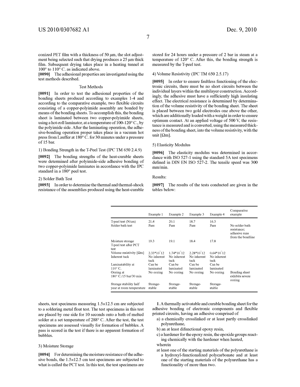 THERMALLY-ACTIVATED AND -HARDENABLE ADHESIVE FOIL, ESPECIALLY FOR ADHESION OF ELECTRONIC COMPONENTS AND FLEXIBLE PRINTED CIRCUIT PATHS - diagram, schematic, and image 09