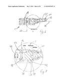 DEVICE FOR AUTOMATICALLY SEPARATING THE TIRE AND THE RIM IN A VEHICLE WHEEL diagram and image