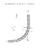 STRAND GUIDE, IN PARTICULAR FOR A CONTINUOUS STEEL SLAB CASTING INSTALLATION diagram and image