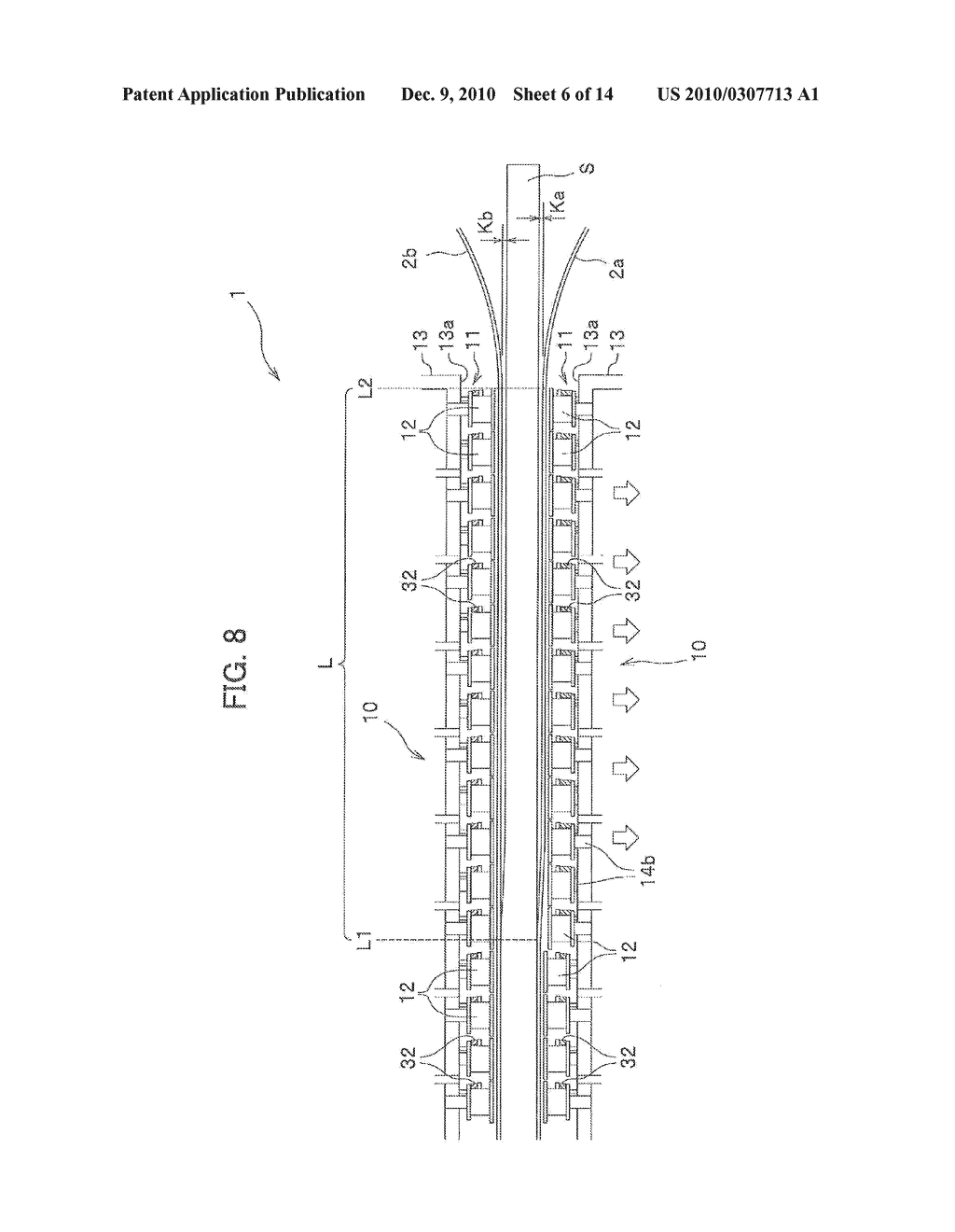 TWIN-BELT CASTING MACHINE AND METHOD OF CONTINUOUS SLAB CASTING - diagram, schematic, and image 07