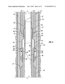 Coupler retained liner hanger mechanism with moveable cover and methods of setting a hanger inside a wellbore diagram and image