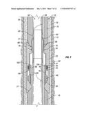 Coupler retained liner hanger mechanism with moveable cover and methods of setting a hanger inside a wellbore diagram and image