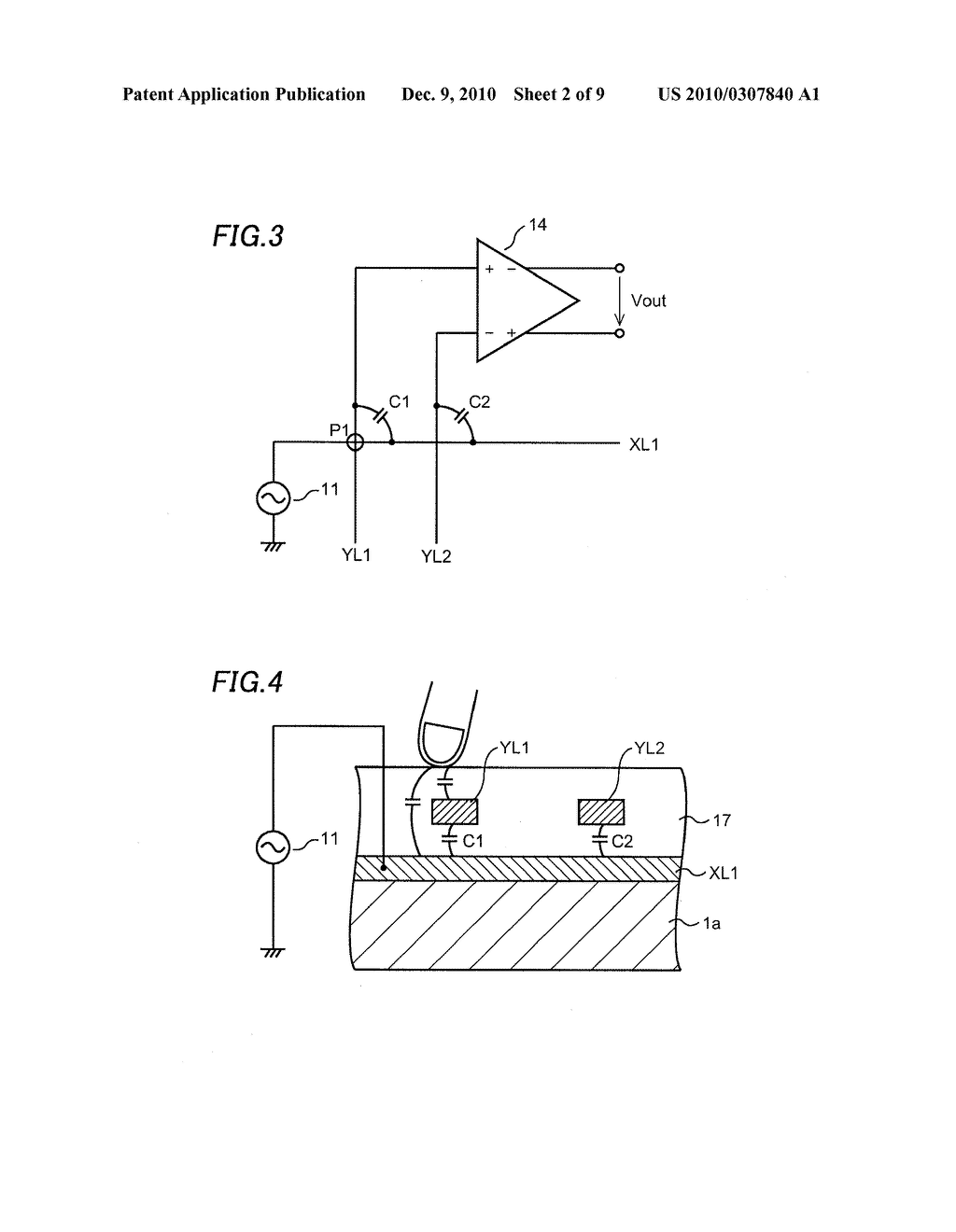 SIGNAL PROCESSING CIRCUIT FOR ELECTROSTATIC CAPACITOR TYPE TOUCH SENSOR - diagram, schematic, and image 03