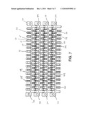 Radius belt with improved stiffness diagram and image