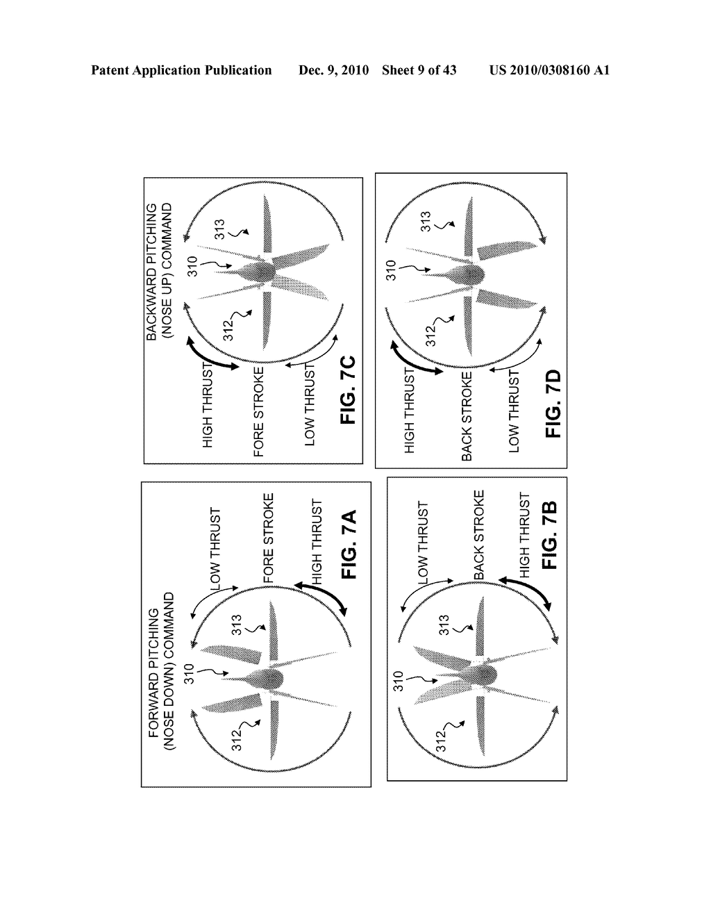 Air Vehicle Flight Mechanism and Control Method - diagram, schematic, and image 10