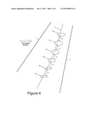 AERODYNAMIC STRUCTURE WITH NON-UNIFORMLY SPACED SHOCK BUMPS diagram and image