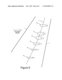 AERODYNAMIC STRUCTURE WITH NON-UNIFORMLY SPACED SHOCK BUMPS diagram and image