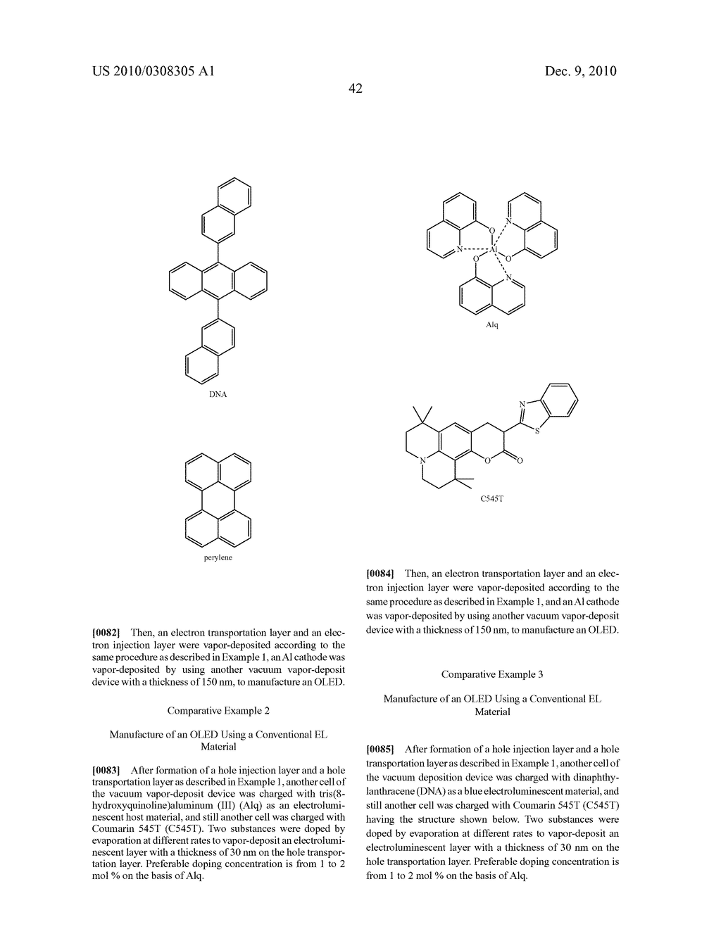 ORGANIC LUMINESCENT MATERIAL AND ORGANIC LIGHT EMITTING DEVICE USING THE SAME - diagram, schematic, and image 44