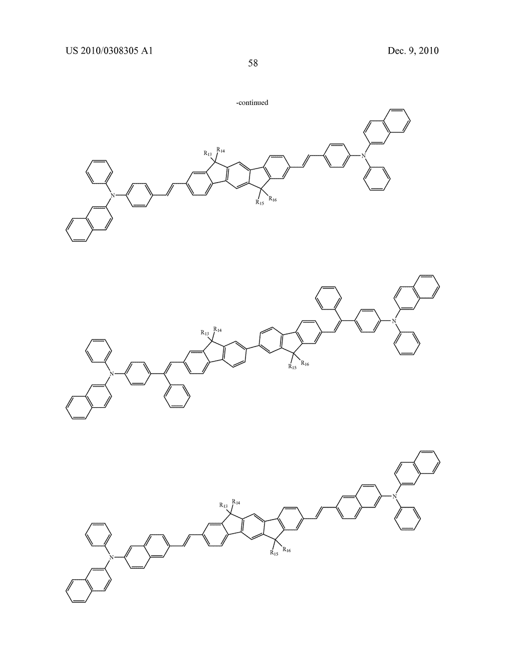 ORGANIC LUMINESCENT MATERIAL AND ORGANIC LIGHT EMITTING DEVICE USING THE SAME - diagram, schematic, and image 60