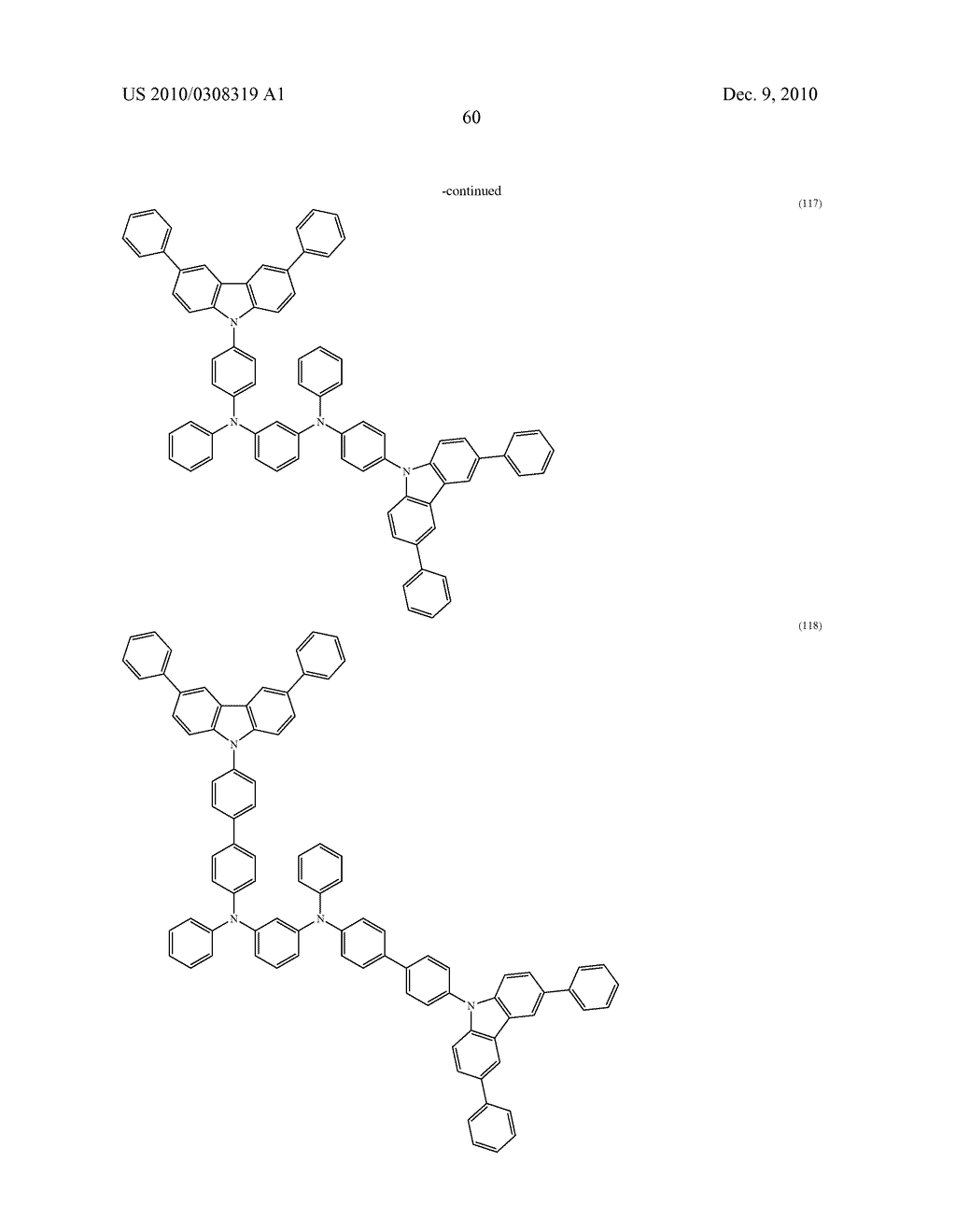 AROMATIC AMINE COMPOUND, AND LIGHT EMITTING ELEMENT, LIGHT EMITTING DEVICE, AND ELECTRONIC DEVICE USING AROMATIC AMINE COMPOUND - diagram, schematic, and image 98