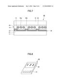 LAMINATED STRUCTURE, METHOD OF MANUFACTURING A LAMINATED STRUCTURE, ELECTRONIC ELEMENT, ELECTRONIC ELEMENT ARRAY, IMAGE DISPLAYING MEDIUM, AND IMAGE DISPLAYING DEVICE diagram and image