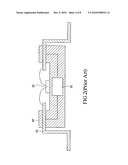 CARRIER STRUCTURE FOR MOUNTING LED CHIPS diagram and image