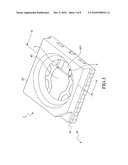 CARRIER STRUCTURE FOR MOUNTING LED CHIPS diagram and image