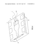 CARRIER STRUCTURE FOR MOUNTING LED CHIPS diagram and image