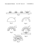 LED WITH REMOTE PHOSPHOR LAYER AND REFLECTIVE SUBMOUNT diagram and image