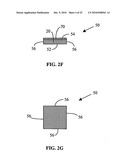 Wavelength conversion chip for use with light emitting diodes and method for making same diagram and image
