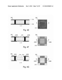 ELECTRONIC MODULE WITH FEED THROUGH CONDUCTOR BETWEEN WIRING PATTERNS diagram and image