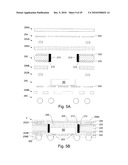 ELECTRONIC MODULE WITH FEED THROUGH CONDUCTOR BETWEEN WIRING PATTERNS diagram and image