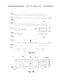 ELECTRONIC MODULE WITH FEED THROUGH CONDUCTOR BETWEEN WIRING PATTERNS diagram and image