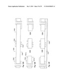 ELECTRONIC MODULE WITH FEED THROUGH CONDUCTOR BETWEEN WIRING PATTERNS diagram and image