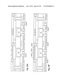 ELECTRONIC MODULE WITH FEED THROUGH CONDUCTOR BETWEEN WIRING PATTERNS diagram and image