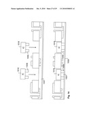 ELECTRONIC MODULE WITH FEED THROUGH CONDUCTOR BETWEEN WIRING PATTERNS diagram and image