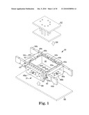 MOLD ASSEMBLY EMPLOYING FLUID HEATING diagram and image