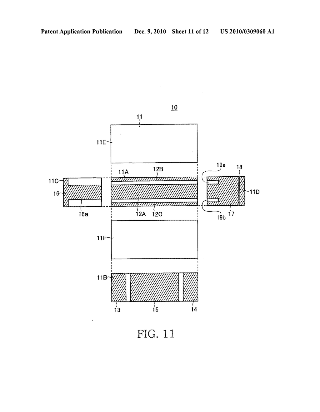 ANTENNA DEVICE AND WIRELESS COMMUNICATION EQUIPMENT USING THE SAME - diagram, schematic, and image 12