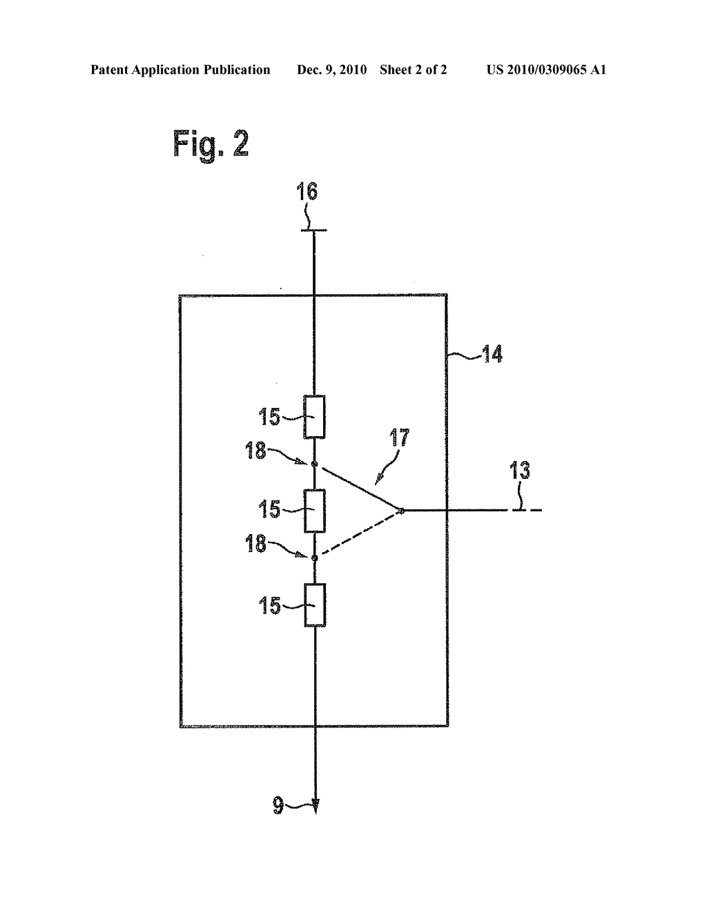 ARRANGEMENT AND METHOD, PARTICULARLY FOR A MOTOR VEHICLE WINDSHIELD ANTENNA FOR INFLUENCING THE DIRECTIONAL EFFECT - diagram, schematic, and image 03