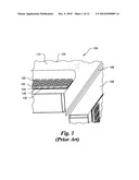 PLANAR ARRAY ANTENNA HAVING RADOME OVER PROTRUDING ANTENNA ELEMENTS diagram and image