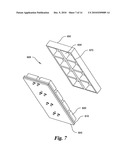 PLANAR ARRAY ANTENNA HAVING RADOME OVER PROTRUDING ANTENNA ELEMENTS diagram and image