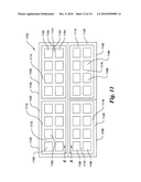 PLANAR ARRAY ANTENNA HAVING RADOME OVER PROTRUDING ANTENNA ELEMENTS diagram and image