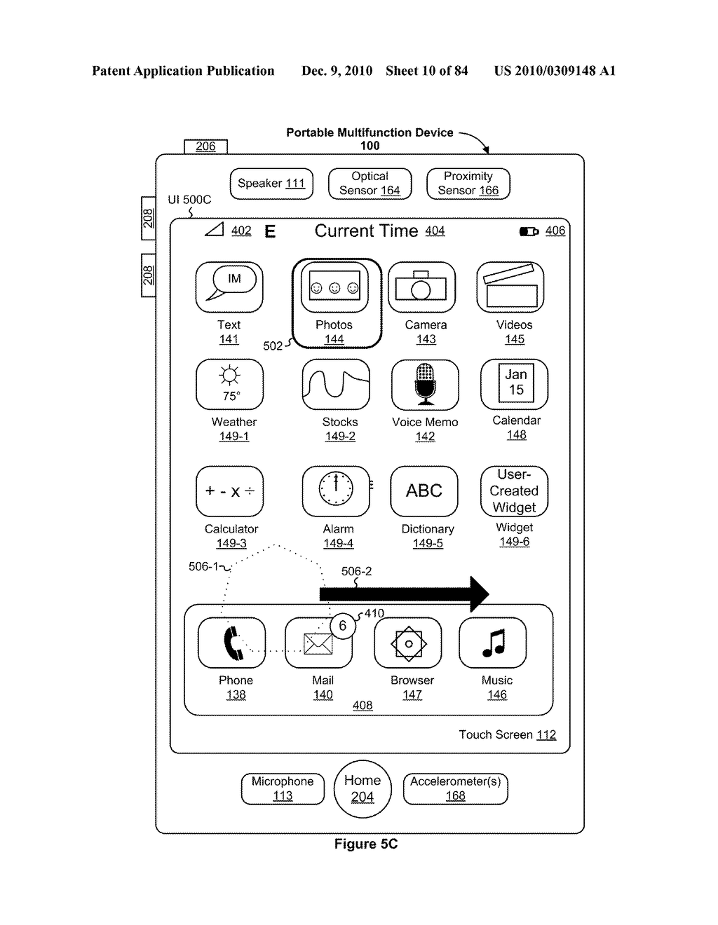 Devices, Methods, and Graphical User Interfaces for Accessibility Using a Touch-Sensitive Surface - diagram, schematic, and image 11