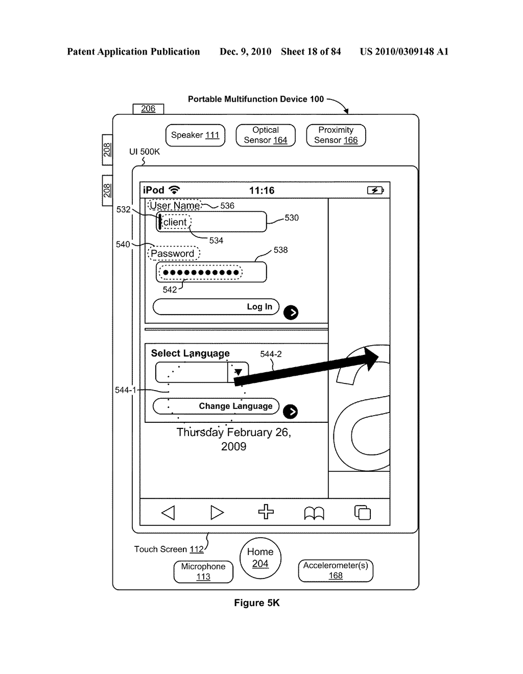 Devices, Methods, and Graphical User Interfaces for Accessibility Using a Touch-Sensitive Surface - diagram, schematic, and image 19