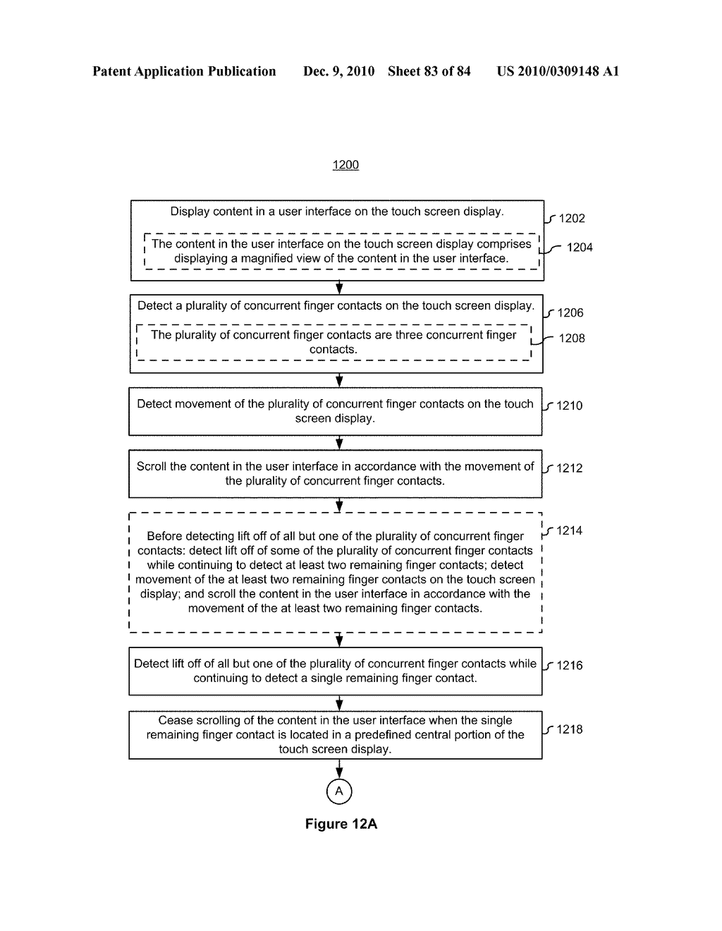 Devices, Methods, and Graphical User Interfaces for Accessibility Using a Touch-Sensitive Surface - diagram, schematic, and image 84