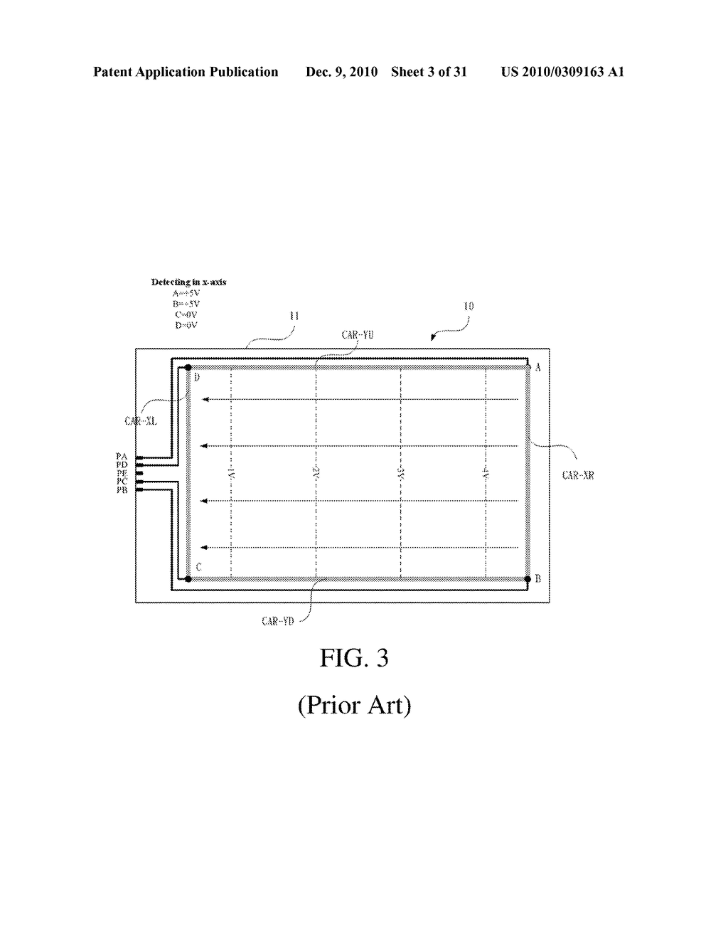 TOUCH PANEL WITH THE MATRIX-TYPE PARALLEL ELECTRODE SERIES - diagram, schematic, and image 04