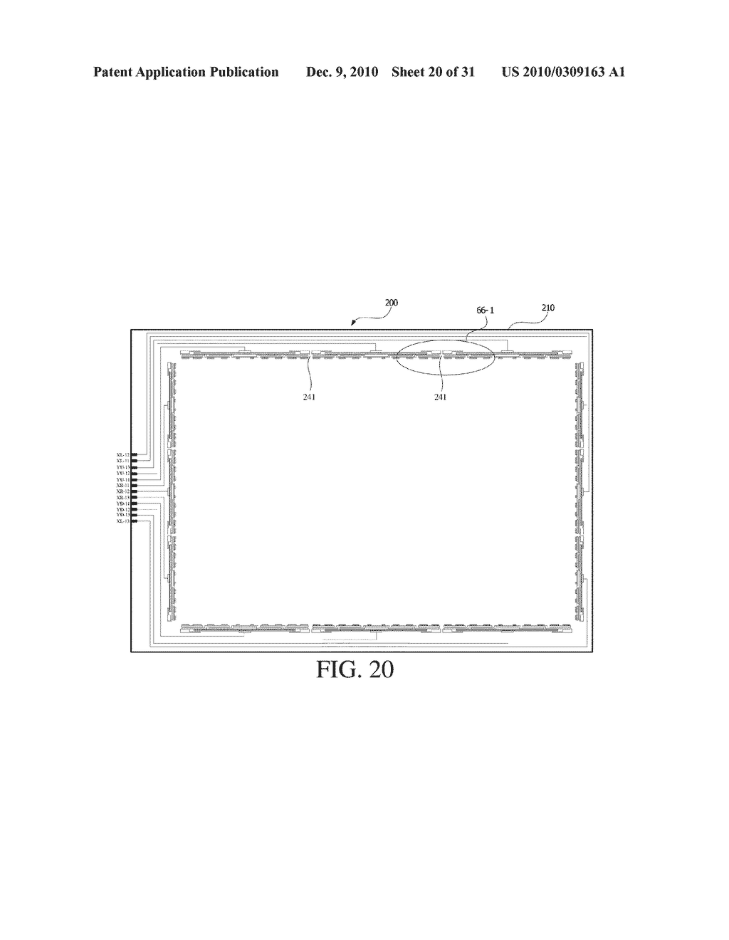 TOUCH PANEL WITH THE MATRIX-TYPE PARALLEL ELECTRODE SERIES - diagram, schematic, and image 21