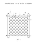 MICRO-ELECTRODE MATRIX AND A TOUCH PANEL WITH A MICRO-ELECTRODE MATRIX diagram and image