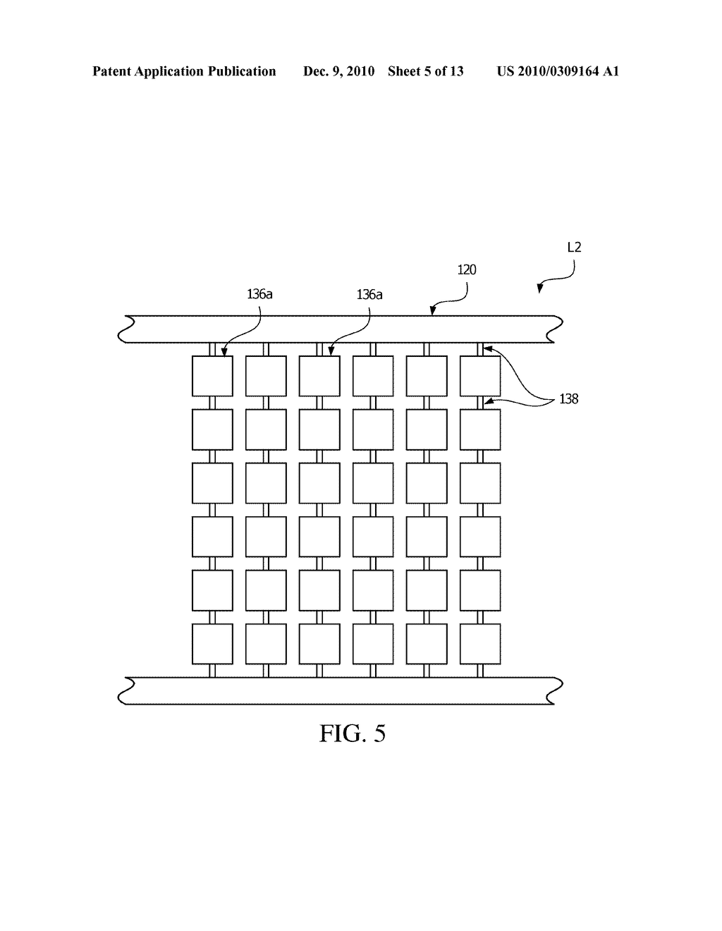 MICRO-ELECTRODE MATRIX AND A TOUCH PANEL WITH A MICRO-ELECTRODE MATRIX - diagram, schematic, and image 06