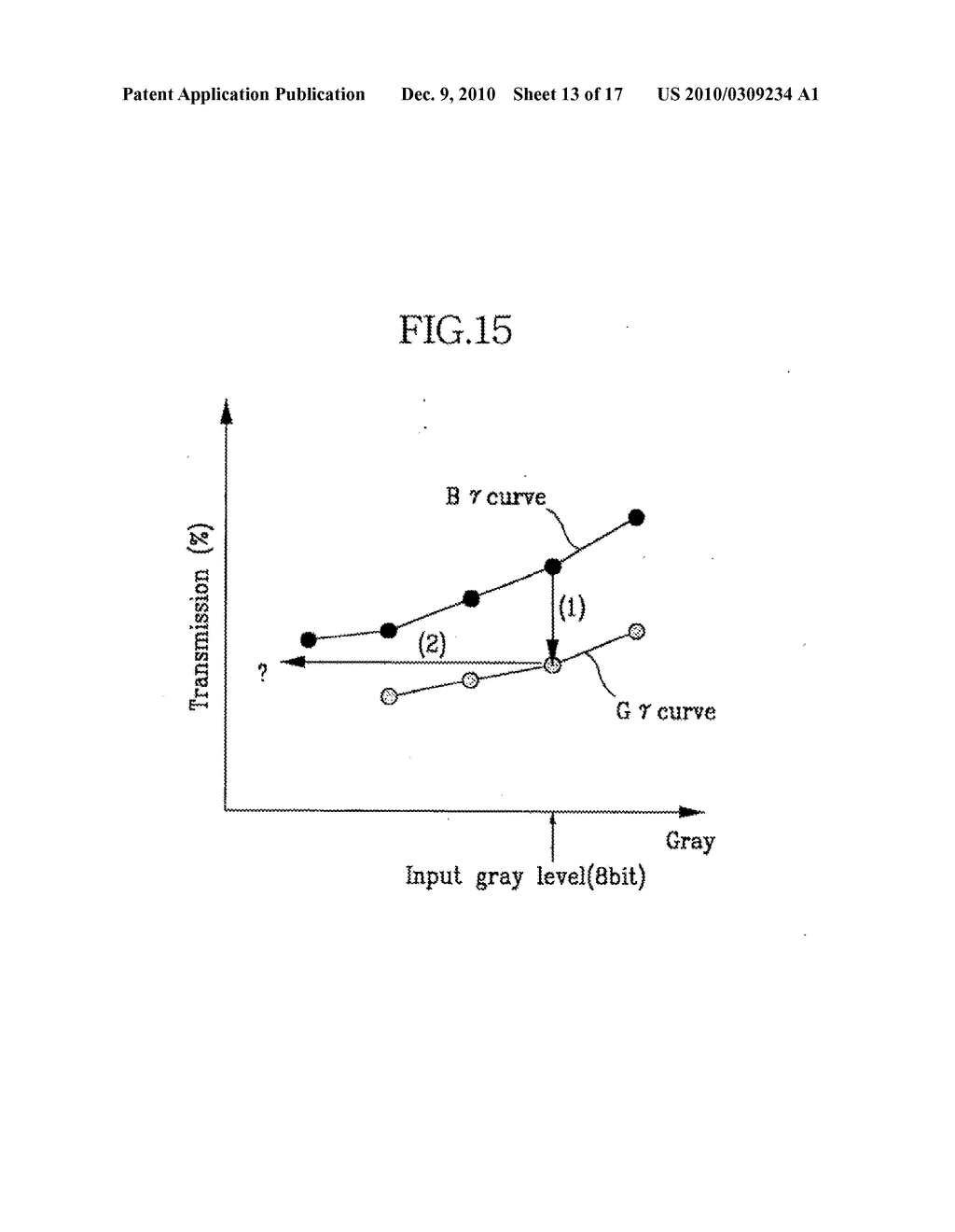 COLOR CORRECTION LIQUID CRYSTAL DISPLAY AND METHOD OF DRIVING SAME - diagram, schematic, and image 14