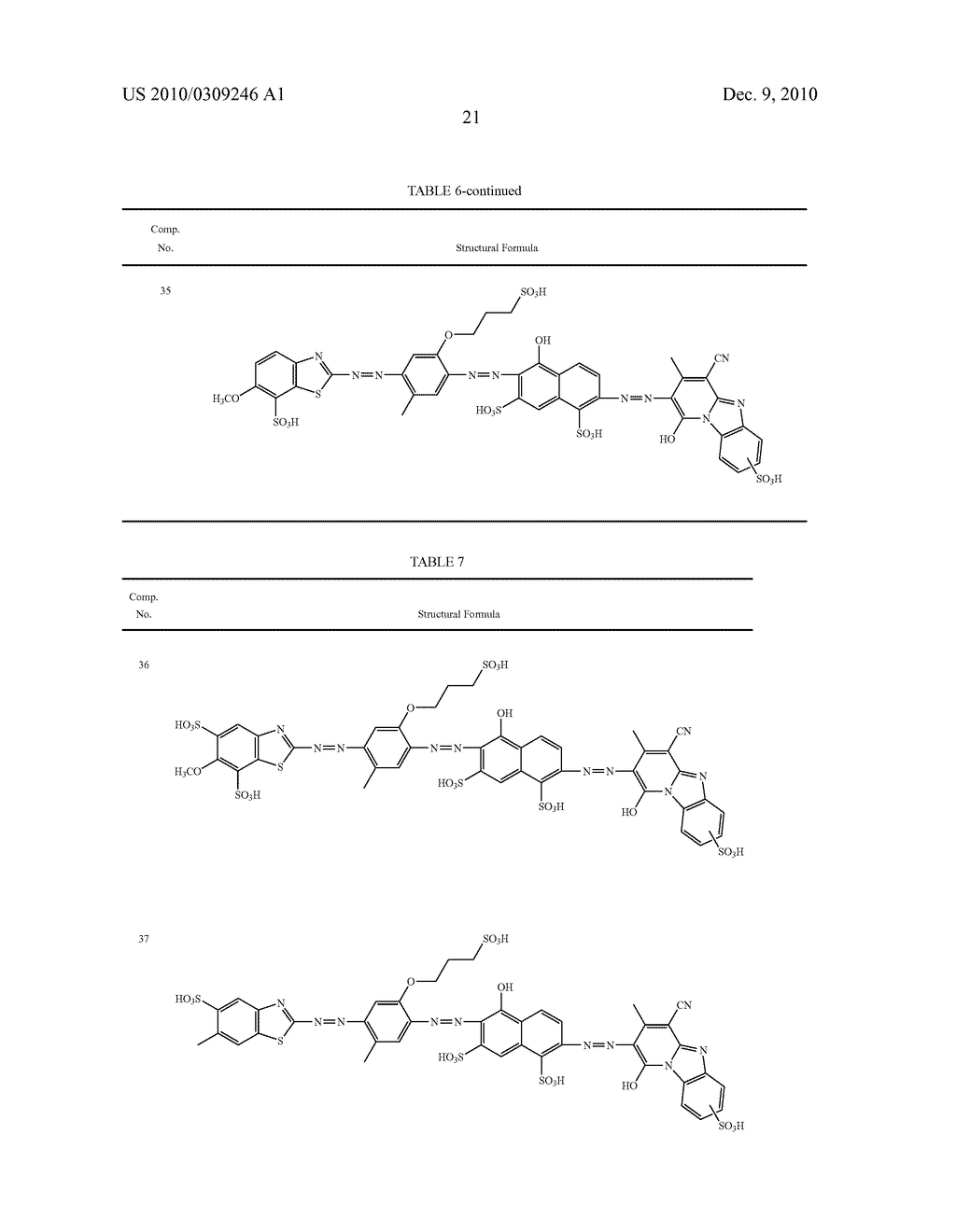 TRISAZO COMPOUND, INK COMPOSITION, PRINTING METHOD AND COLORED PRODUCT - diagram, schematic, and image 22