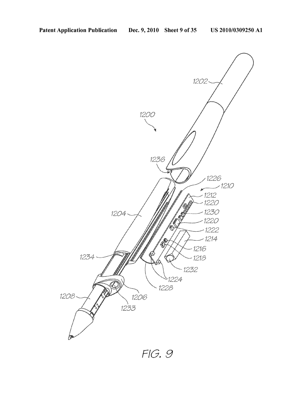 PRINTHEAD FOR PEN NIB PRINTER - diagram, schematic, and image 10