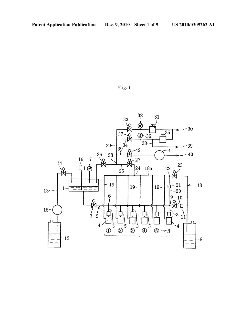 DEVICE FOR FEEDING LIQUID TO INKJET HEADS AND DEVICE FOR WIPING INKJET HEADS - diagram, schematic, and image 02