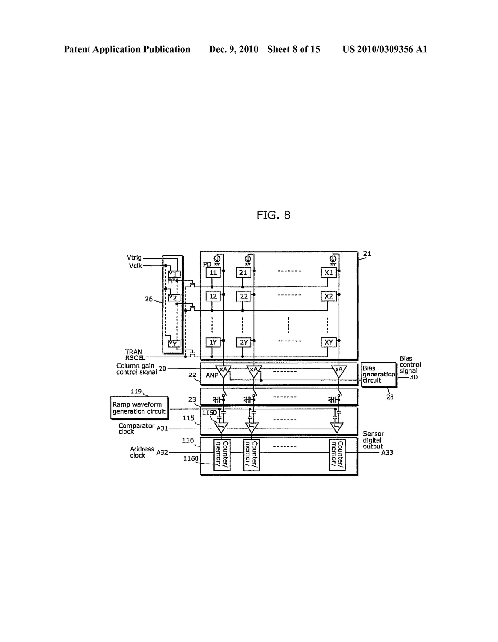 SOLID STATE IMAGING DEVICE AND METHOD FOR DRIVING THE SAME - diagram, schematic, and image 09