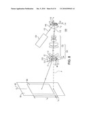 Projection apparatus and projection lens diagram and image