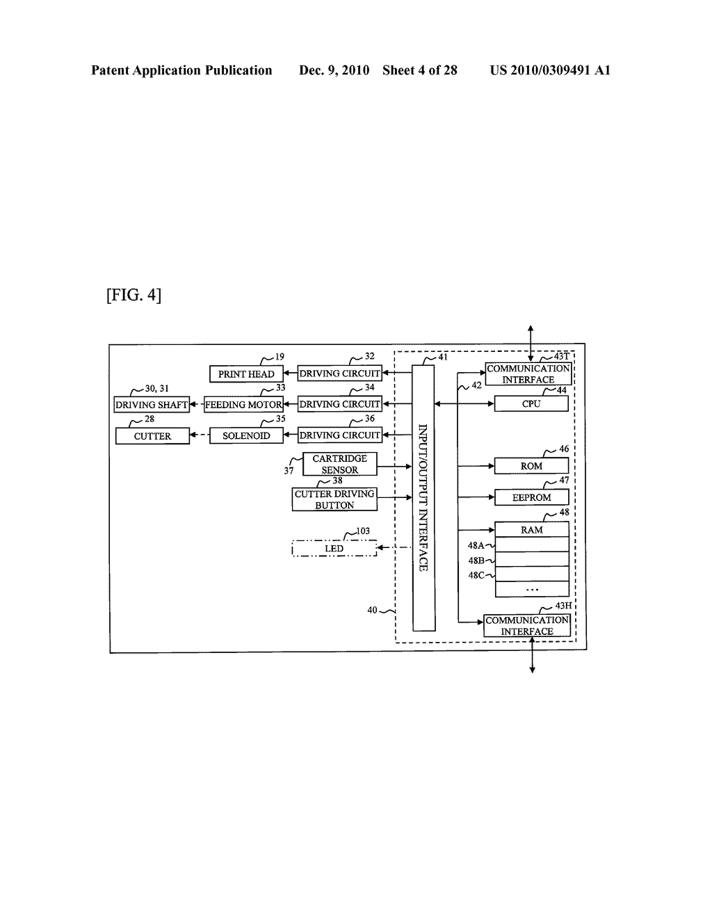 PRINTER AND PRINTING SYSTEM - diagram, schematic, and image 05